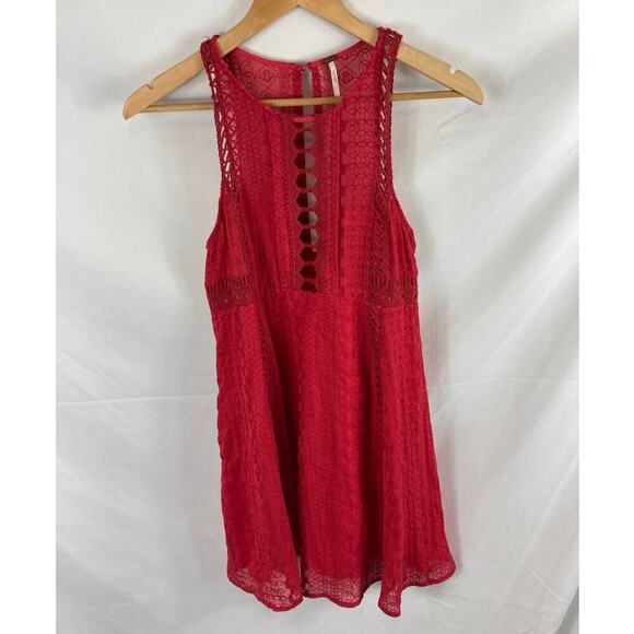 Free People Wherever You Go Sleeveless Mini Dress size 4 - Picture 3 of 6